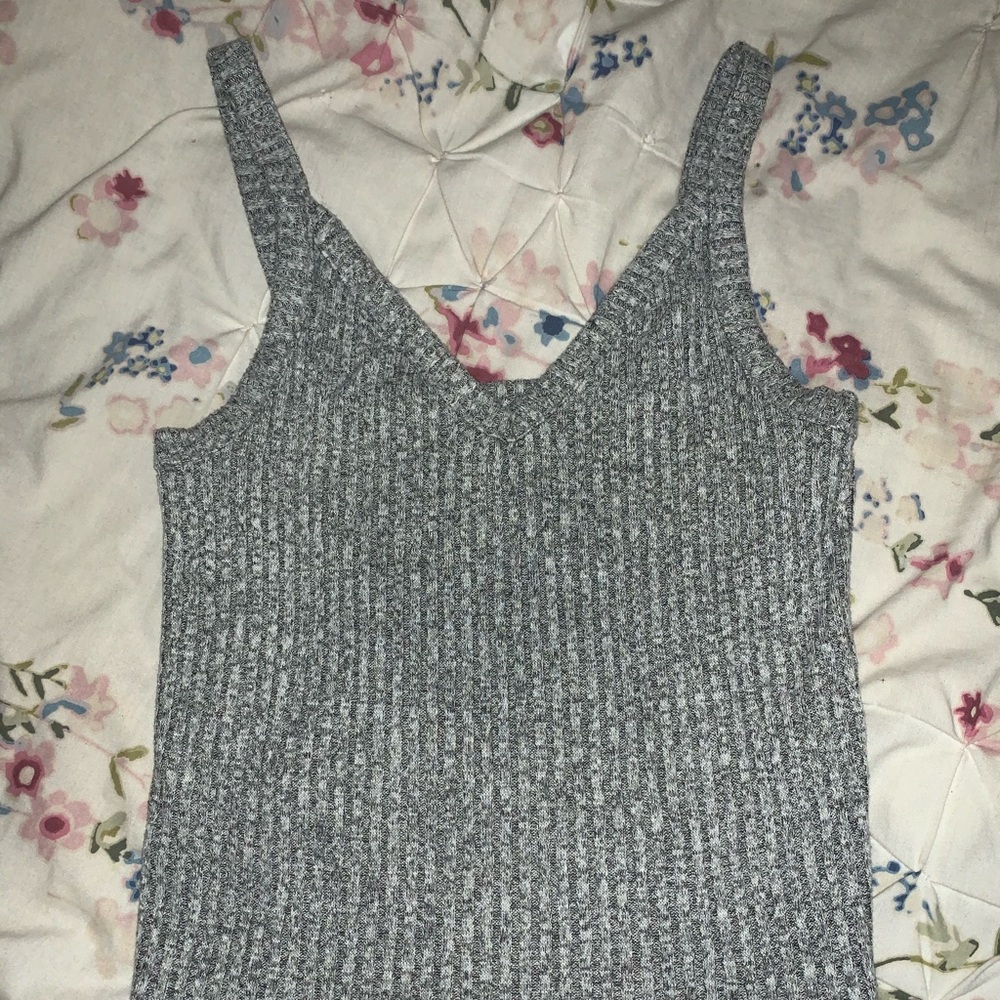 Rib crop top